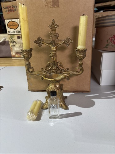 Antique brass jesus christ - antique,