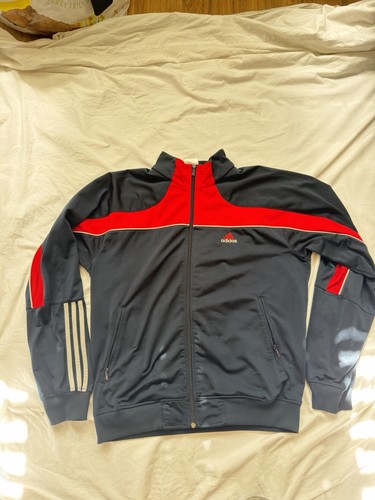 Vintage adidas men grey - vintage, grey/red