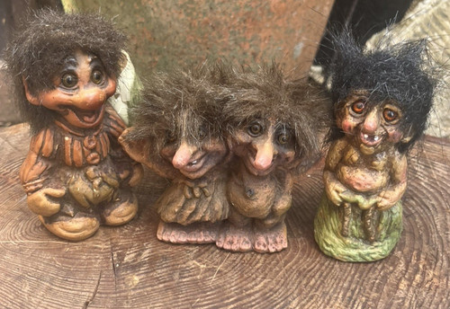 Nyform two headed troll - , figure