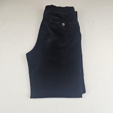 Bruhl Stretch Plus Trousers Mens W32 L30 Corduroy Cords Farm Hiking Blue 598