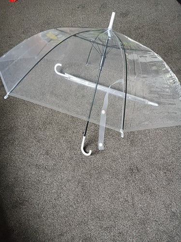 Wedding umbrella clear dome - umbrella,