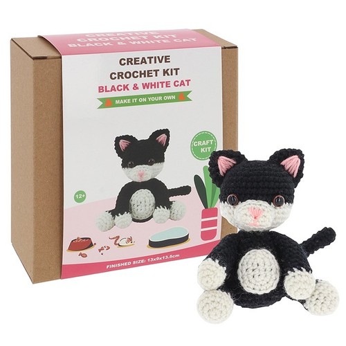 Creative crochet black - black, and