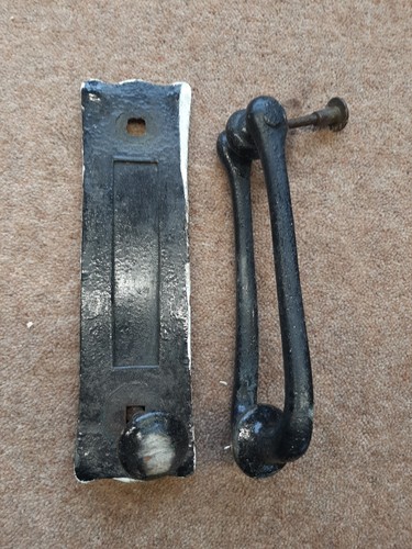 Antique letter plate and - antique,