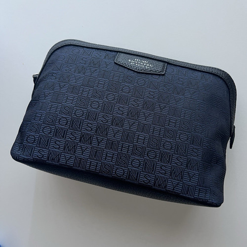 Smythson wash bag - smythson,