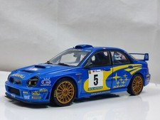 Autoart 1/18 2001 Subaru Impreza Prodrive Rally Car No5 Burns Reid