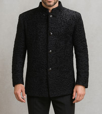 Black Real Persian Lamb Fur