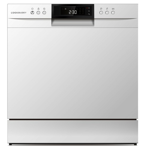 Cookology cttd8wh white table - white,