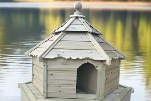 Medium hexagonal floating duck - hexagonal,