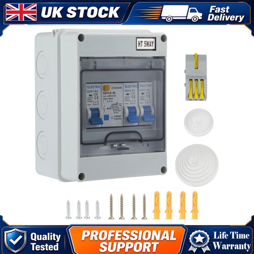 Mains fuse box for - box, motorhome