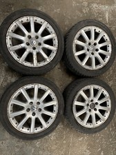 Genuine VW GOLF / CADDY / PASSAT - 17" Alloy Wheels - Set of 4 - 1K0601025K