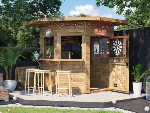 Outdoor bar 2 4m - outdoor, x