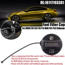 Mini Fuel Cap Filler Diesel Black Fits BMW Cooper OE 16 11 7 222 392 Febi 45549·