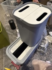 Joseph Joseph GoRecycle 46L Grey/Light Blue Recycling Bin Collector & Caddy £65