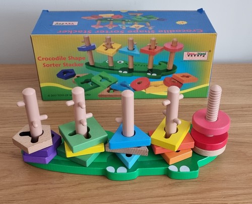 Crocodile children wooden - children's,