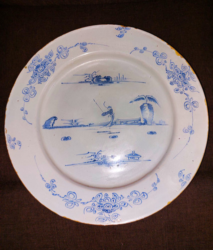 Antique english delftware - antique,