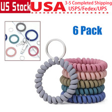 6 Pcs New Spiral Wrist Coil