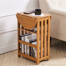 Wooden Sofa Side Magazine