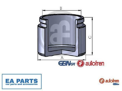 Piston brake caliper - piston,, for