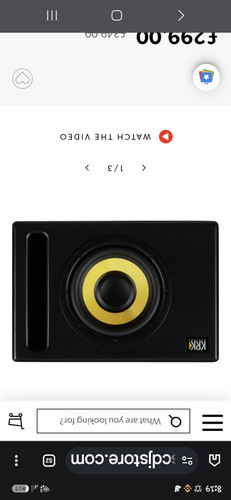 Krk studio subwoofer - subwoofer, wired