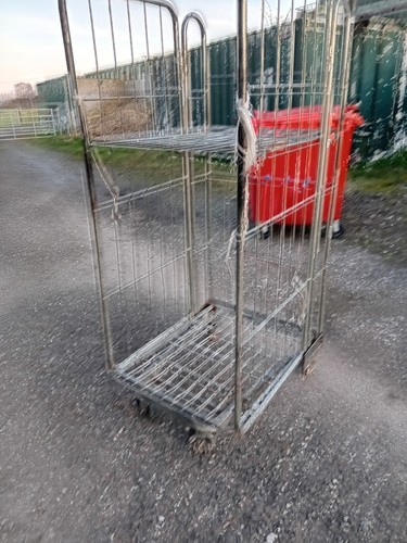 Warehouse cage trolley - warehouse,