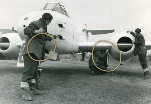 Gloster meteor original - gloster,