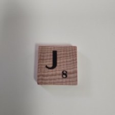 LIGHT WOODEN SCRABBLE TILES 18mm- CHOOSE YOUR OWN LETTERS FOR SPARES OR CRAFTS