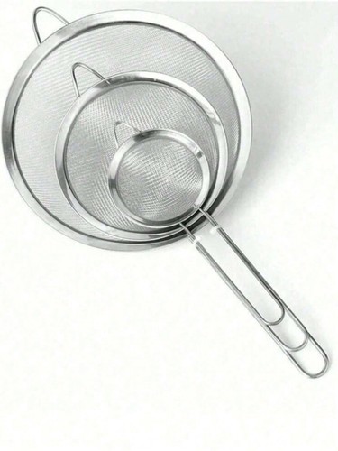 3pcs mesh sieve tea - mesh, strainer