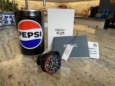 Seiko 5 Sports GMT Pepsi Collab Ltd Edition – Full Set – Excellent Condition