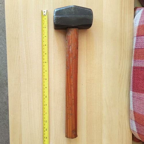 Vintage brades lump hammer 4 - brades,