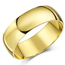 Yellow Gold Ring Heavy Weight