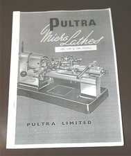 Pultra Micro Lathes Manual