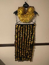 Gold Sequin Belly Dancing