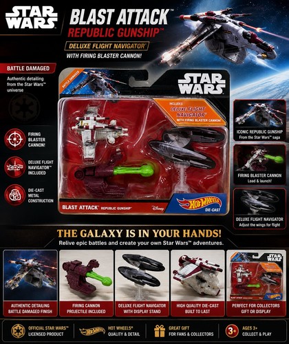 Disney hot wheels - star, wars