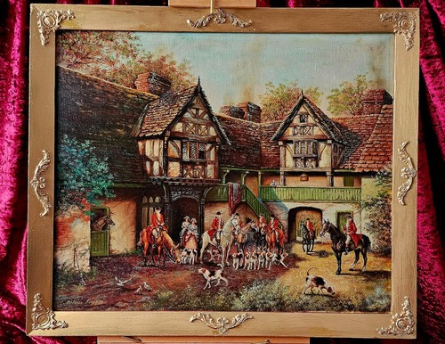 The hunting scene a - scene,