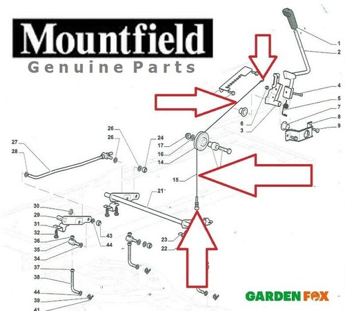 Genuine mountfield 1538 98cm - 1538,