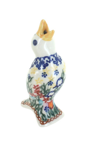 Blue rose polish pottery - blue,