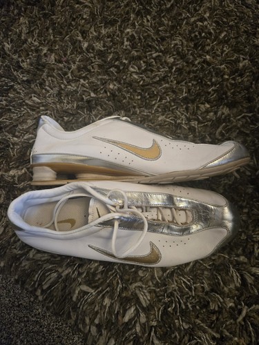 Nike shox rivalry white silver - shox,