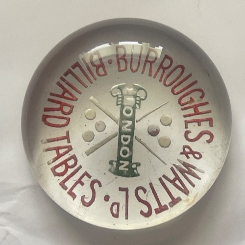 Antique glass paperweight - antique,