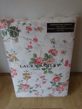 Laura Ashley Super King Multicolour Mountey Garden Antique Duvet Cover Set BNIP