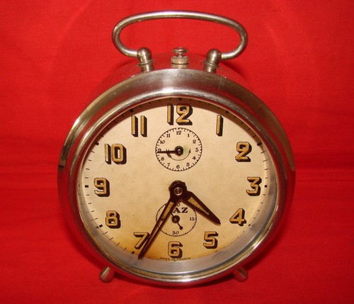 Old mechanical alarm clock jaz - clock,