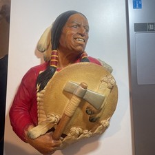 Bosson chalkware Indian Chief
