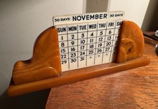 Art Deco Calendar Bakelite by