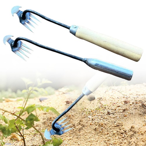Hand weeder rake weeding weed - rake,
