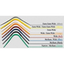 Kent and Masters/Thorowgood Gullet Bar R-Bar Orange Wide/XWide