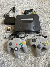 Nintendo 64 Console + 2 x
