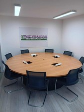 8-10 Person Circular Boardroom