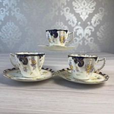 Antique Cup & Saucer Sets (3)