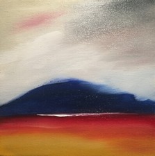 Original Painting Contemporary Abstract Art Clouds Gallagher Collectible Ireland