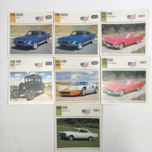 Lot vintage ford classic - lot, 7