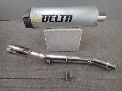 Delta slip exhaust muffler - delta, on